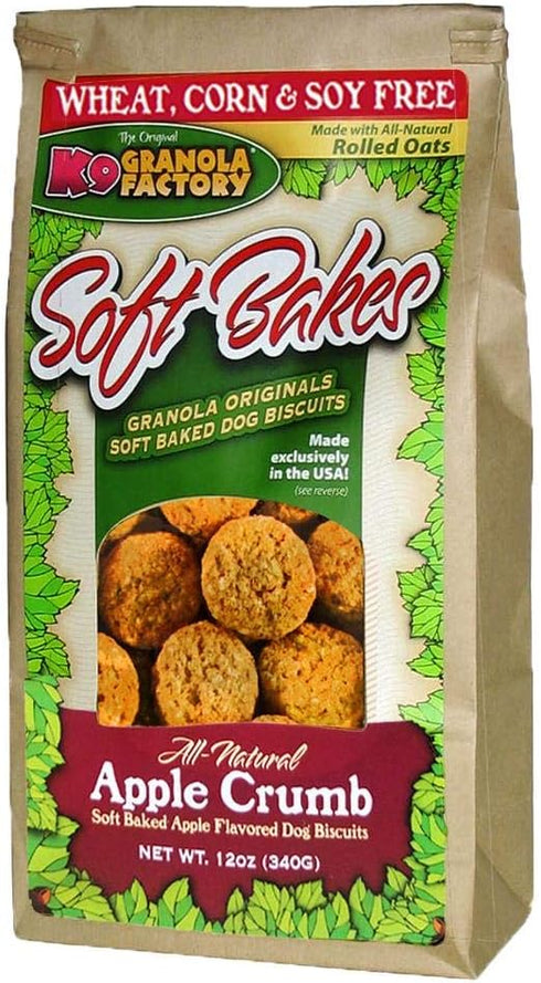 K9 Granola Factory Soft Bakes - Apple Crumb ...Wheat, Corn & Soy Free