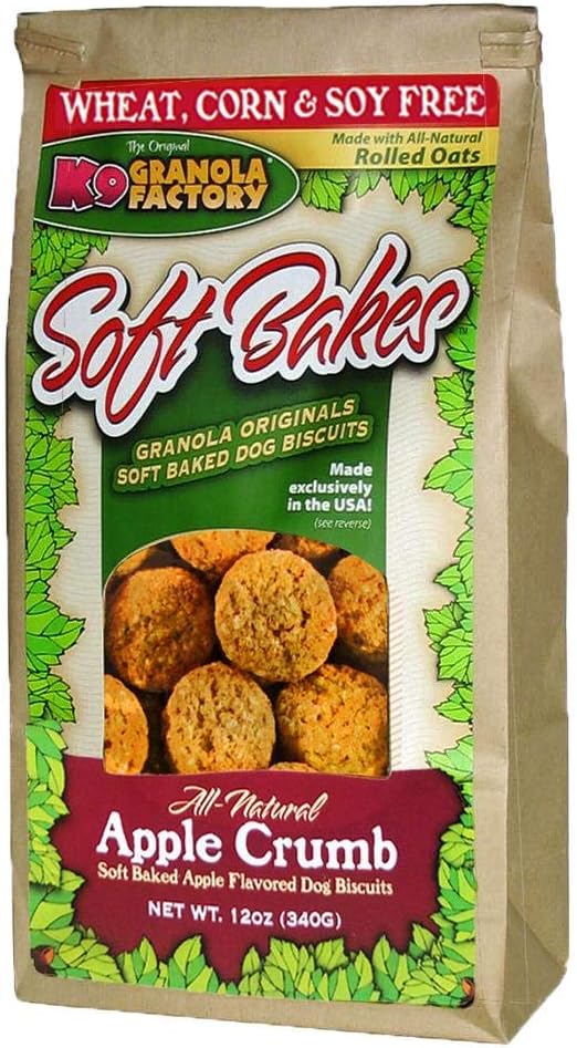 K9 Granola Factory Soft Bakes - Apple Crumb ...Wheat, Corn & Soy Free