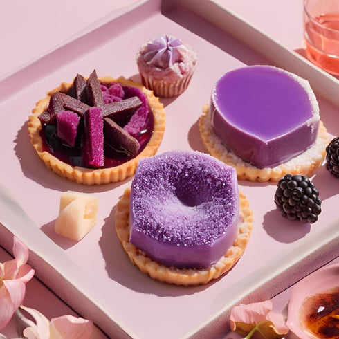 (15.36 Olive & Vine Purple Sanding Sugar, Sweet Finish, For Baking & Decorating, Rich Tradition, Authentic Taste