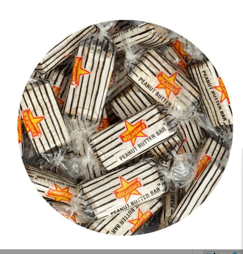 Mother Bears Candy 2 Pack Classic Peanut Butter Bars, White Cream Colored, Individually Wrapped Candy, Pound Bulk