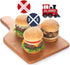 Set 24 Big Dot of Happiness Railroad Party Crossing - Dessert Cupcake Toppers - Steam Train Birthday Party or Baby