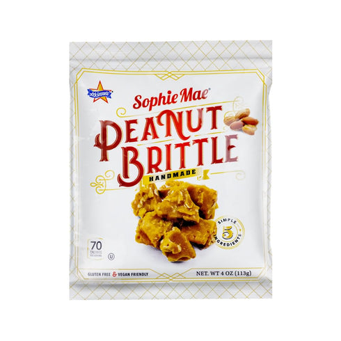 Atkinson's Sophie Mae Peanut Brittle Bites - Salty and Sweet Peanut Brittle