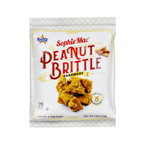 Atkinson's Sophie Mae Peanut Brittle Bites - Salty and Sweet Peanut Brittle