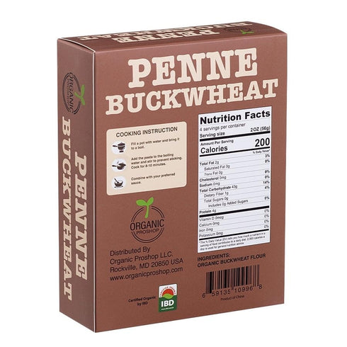 Organic Proshop (6 Pack) Organic Buckwheat Penne