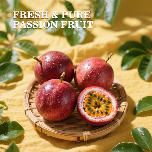 Fraunitsh 5oz Passion Fruit Powder - | Freeze-Dried Passion Fruit Extract Powder | Pure, Intense Tropical Fruit Flavor