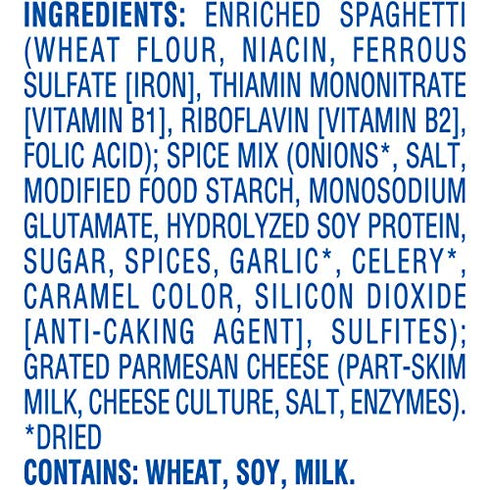 8 oz (Pack 6) Kraft Spaghetti Classics Tangy Italian Spaghetti, Spices, & Parmesan Cheese Meal Mix, Box