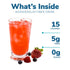 5g 7 (10ct) WonderSlim Fiber Drink, Very Berry, Fiber, Vitamins & Minerals, No Fat, Gluten Free, Keto Friendly & Low