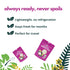 (Pack 3) NOKKI FARM Freeze Dried Mangosteen - Healthy & Exotic Tropical Fruit Snacks, No Added Sugar or Preservatives
