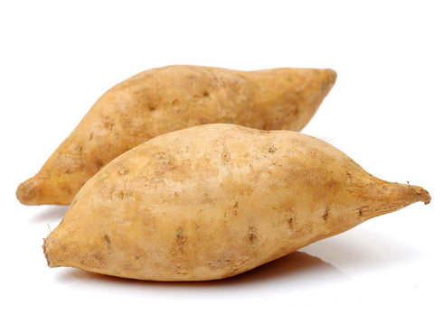 Generic Fresh White Sweet Potatoes, Premium yellow Skin With White Flesh, 5 Pounds