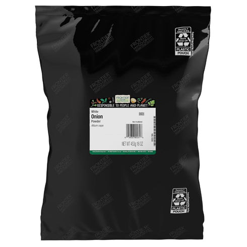 Frontier Co-op Onion, White Powder, Kosher | 1 lb. Bulk Bag |