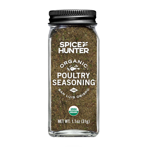 Spice Hunter The Seasoning Organic Poultry Jar, 1.1 Ounce