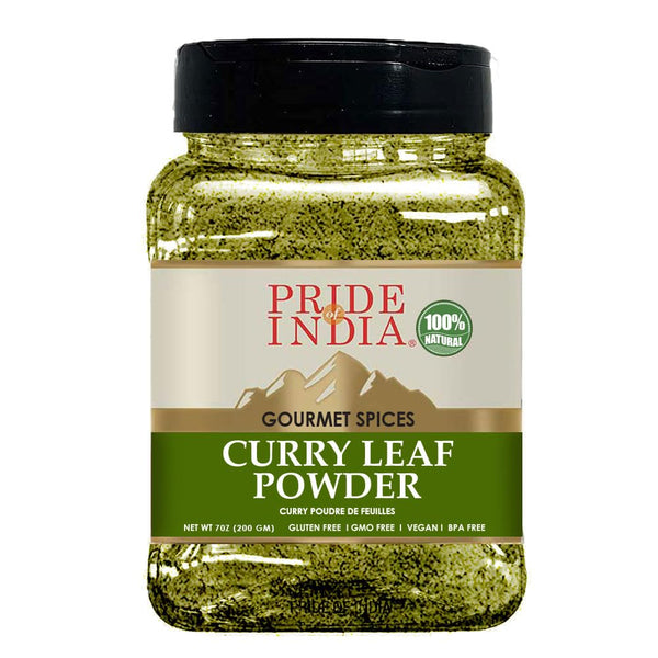 Pride Of India - PACK of 6 - Natural Curry Leaf Powder