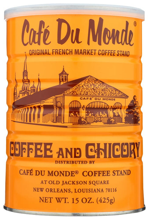 Cafe Du Monde Coffee Chicory, 15 Ounce (Pack of 3)