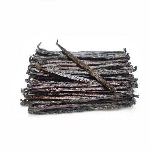 10 Madagascar Vanilla Beans Grade A Whole Vanilla Pods for Extract and Baking