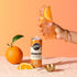 8.5 Oz 24-Pack Liquid Remedy Kombucha Sugar Free Organic Drink, Low Calorie, Probiotic Like Tea for Gut Health - Orange