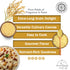 3lbs Pride Of India - Extra Long Indian Golden Basmati Rice - Healthy Parboiled Sella Grain, Jar