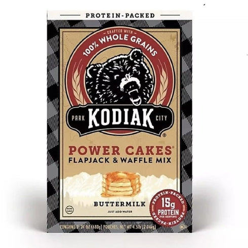 Generic Kodiaks - Power Cakes Buttermilk Mix, Pack of 3, 20 oz each