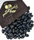 1 SweetGourmet Black Licorice Jumbo Jelly Beans, Bulk Unwrapped Candy, Pound
