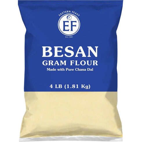 Eastern Feast - Besan, Fine Gram Flour, 4 LBS (1.81 kg) |
