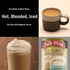 1 Lb Caffe D'Vita Spiced Chai Latte Mix - Chai Tea Latte Powder Mix, Gluten Free, Chai Tea Powder, No Cholesterol, No