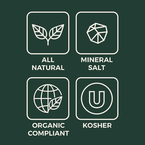 1.5lb Ancient Spring Salt - Organic, Natural, Kosher - Pouch