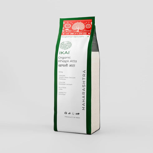 900g IKAI Organic Khapli Atta