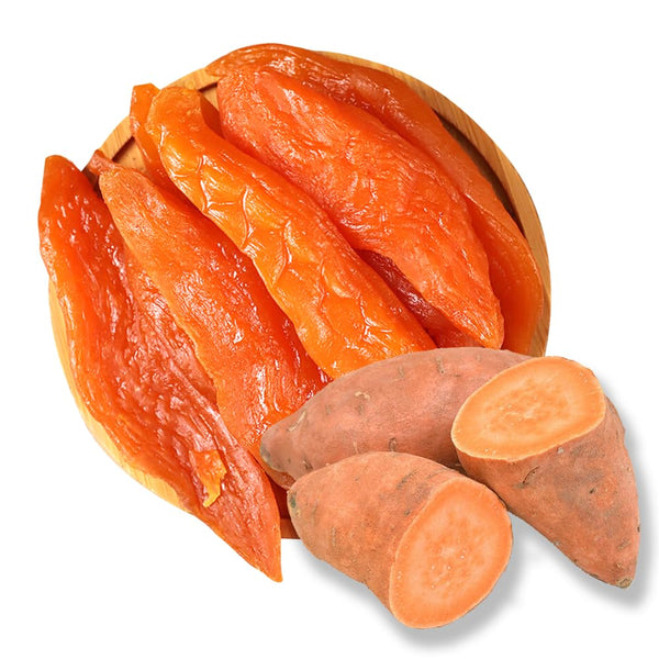 SIJIYUNLI -Sweet Potato Dried 250g/8.81oz Steamed Sweet Potato Dried, Whole Grain Snack Dried