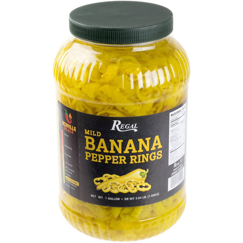 1 TableTop King Mild Banana Pepper Rings Gallon