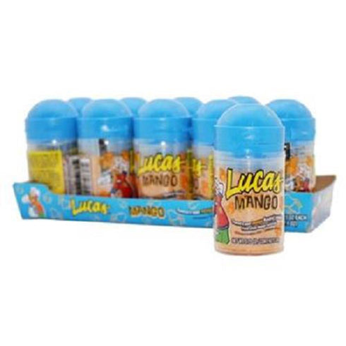Lucas Baby , Sweet N Sour Mango Powder, Count 10 - Sugar Candy/Grab Varieties