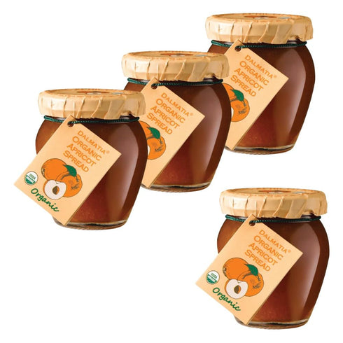Generic Dalmatia Import Organic Apricot Spread, 8.5 oz, 4 Pack