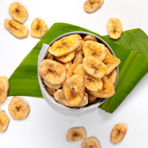 4 Lb Sweetened Banana Chips - Healthy Snack Option, Elevate Your Healthy Lifestyle With These Delicious Banana Snacks.