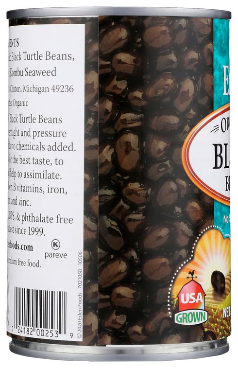 15 oz(pack 2) Eden Foods - Organic Black Beans