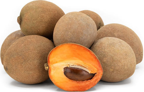 Generic Fresh Mamey Sapote Fruit Tropical Brown Skin with Orange Flesh, Large Size