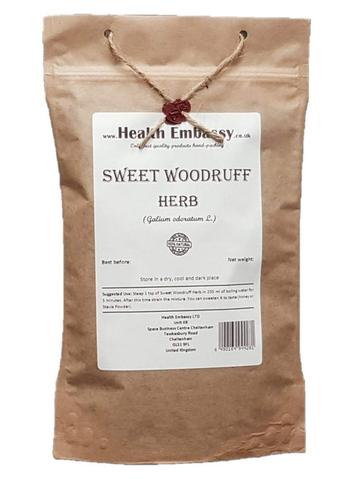 Health Embassy Sweet Woodruff Herb | Galium Odoratum L | Herbal Tea, 50g