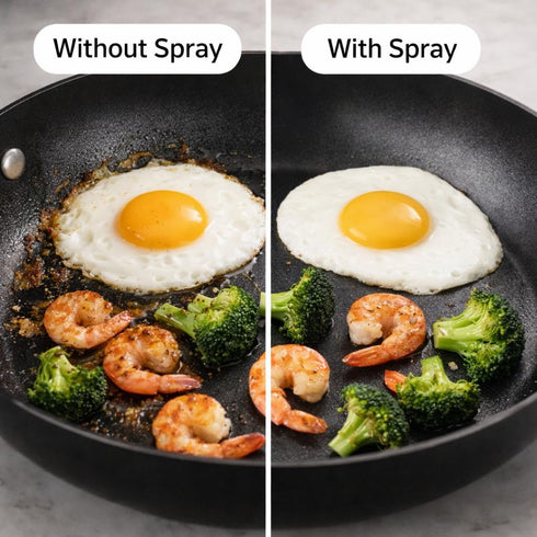 Generic 7oz Extra Virgin Olive Oil Spray Nonstick Cooking Spray for Air Fryer, Baking, Grilling & High Heat No