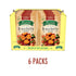 5 oz. (Pack 6) Maretti - Bruschette Chips with Tomato, Olives & Oregano - All Natural Oven Baked Bagel Chips - Good