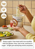 1.69 oz (Pack 6) NATUREVIL Seafood Rice Ramen Noodle Cup of Korean Instant Authentic Savory Noodle Soup, Non-GMO