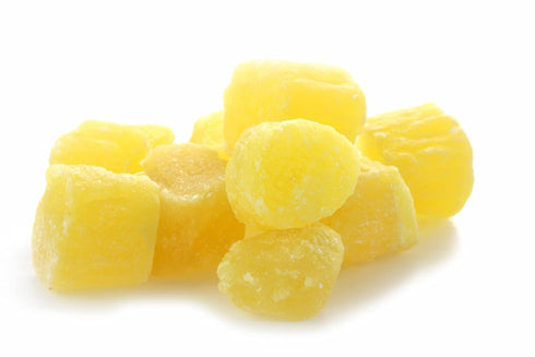 24oz Dried Pineapple Tidbits (Chunks) - Dried Pineapple Tidbits Best for Snacking & Baking Lightly Sugar Coated, Low