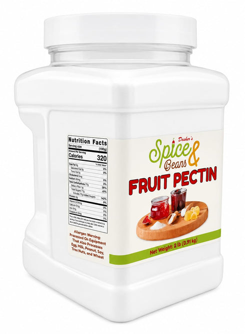 2 lb Fruit Pectin Thickener | Jams, Jellies, Preserves, Pie Fillings, Fruit Spreads, Dessert Sauces & Candies | by