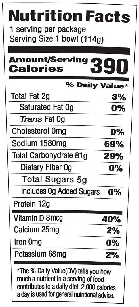 6-Pack Ocean's Halo, Organic and Vegan Chicken Noodle Bowl