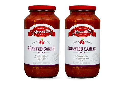 Mezzetta Family Recipes Roasted Garlic Marinara Sauce - Sweet Plum Tomatoes, Fresh
