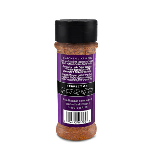 2.75 OZ (Pack 12) Cajun Choice Blackened Seasoning