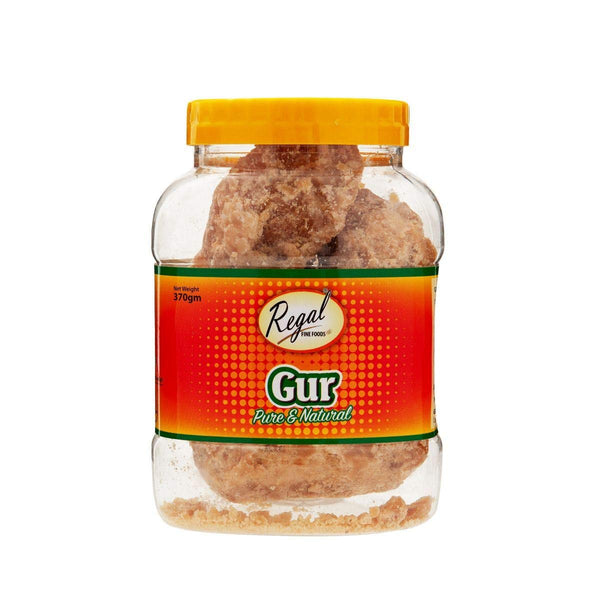 REGAL Gur (jaggery pieces) - 370g - (pack of 4)