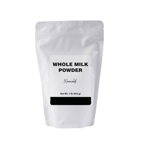 Minimalist Whole Milk Powder, Ideal for Baking and Cooking (1 Pound)
