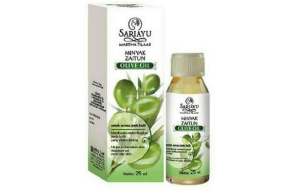 Snack Sariayu Martha Tilaar Minyak Zaitun Olive Oil - 25ml (Pack of 2)