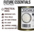 Mozzarella Mozzarella 8 oz #2.5 Future Essentials Freeze Dried Shredded Cheese Real Dairy Cheese Shredded Long Shelf