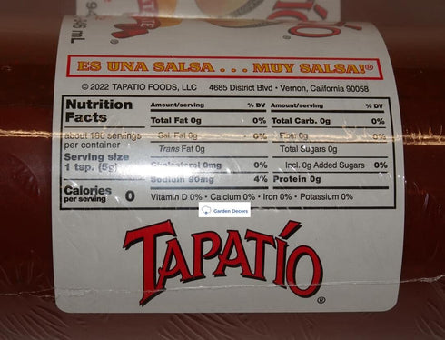 Trader Joe's 32fl oz 946ml Tapatio Salsa Picante Hot Sauce (Two Bottles)