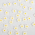 32 Count Flowers Icing Decoration White Blossoms Royal Icing Decorations Daisy Sugar Wedding Flowers Sprinkles