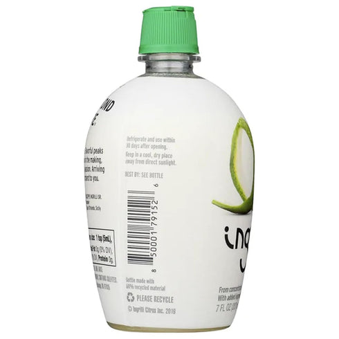 Ingrilli 100% 7 Oz (Pack 3) Lime Juice from Concentrate, Fl Bottle