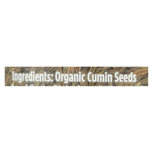 Spicely Organic Whole Cumin Seeds, 1.70 Ounce Jar, Certified Gluten Free